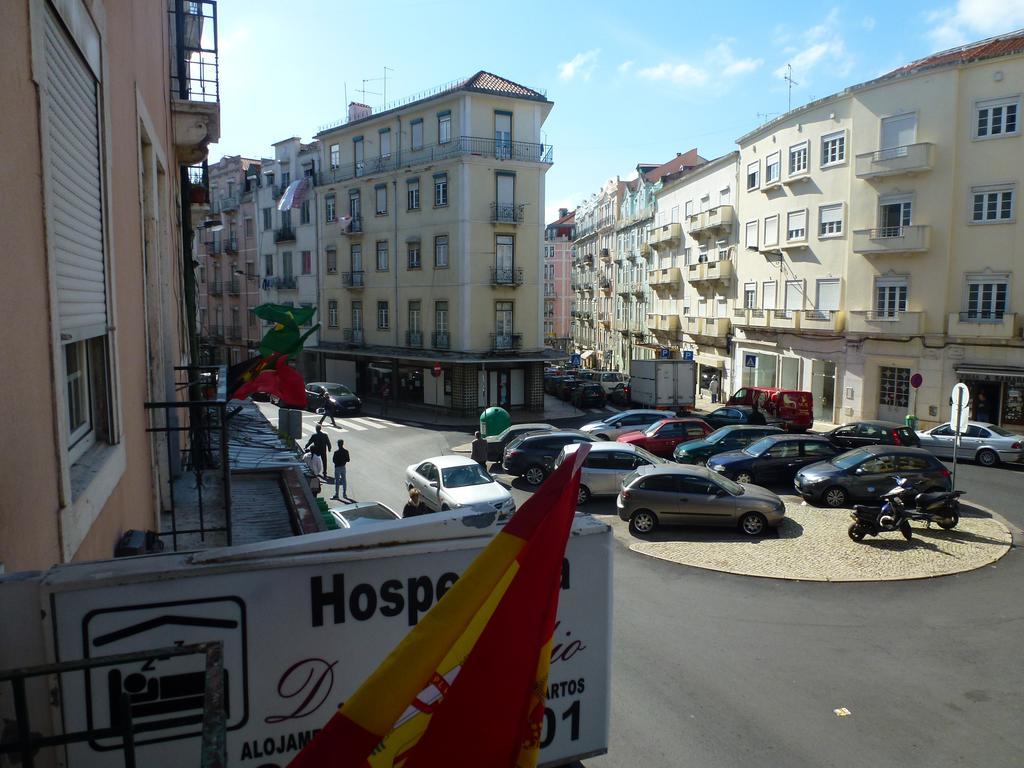 Hospedaria D. Damélio Lisboa Extérieur photo